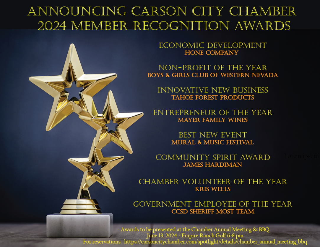 Carson City Chamber of Commerce Spotlights Chamber Annual Meeting